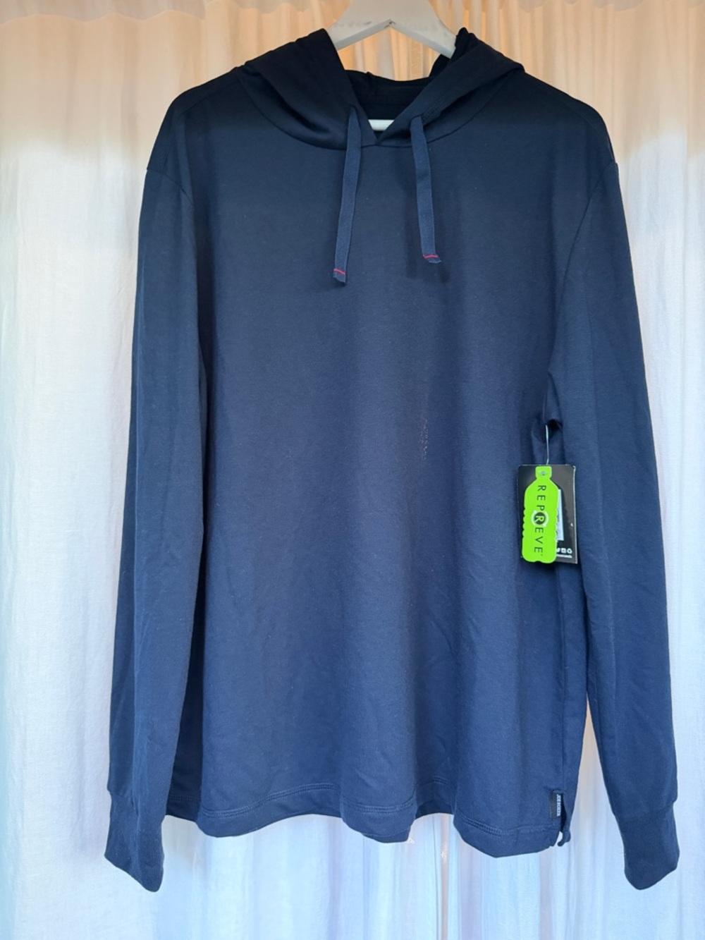 Joe Boxer Navy Long-Sleeve Hooded Pullover sz XL